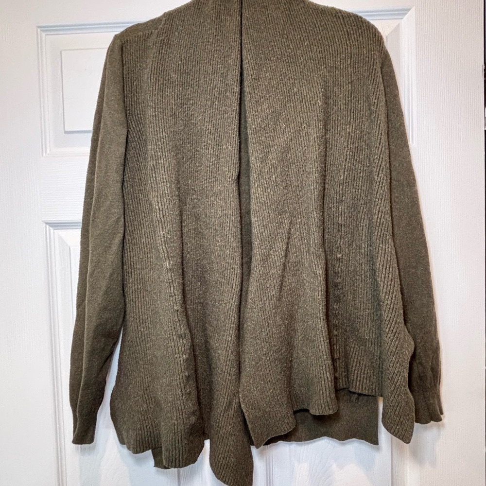 Cyrus Olive Cardigan Sweater for Women